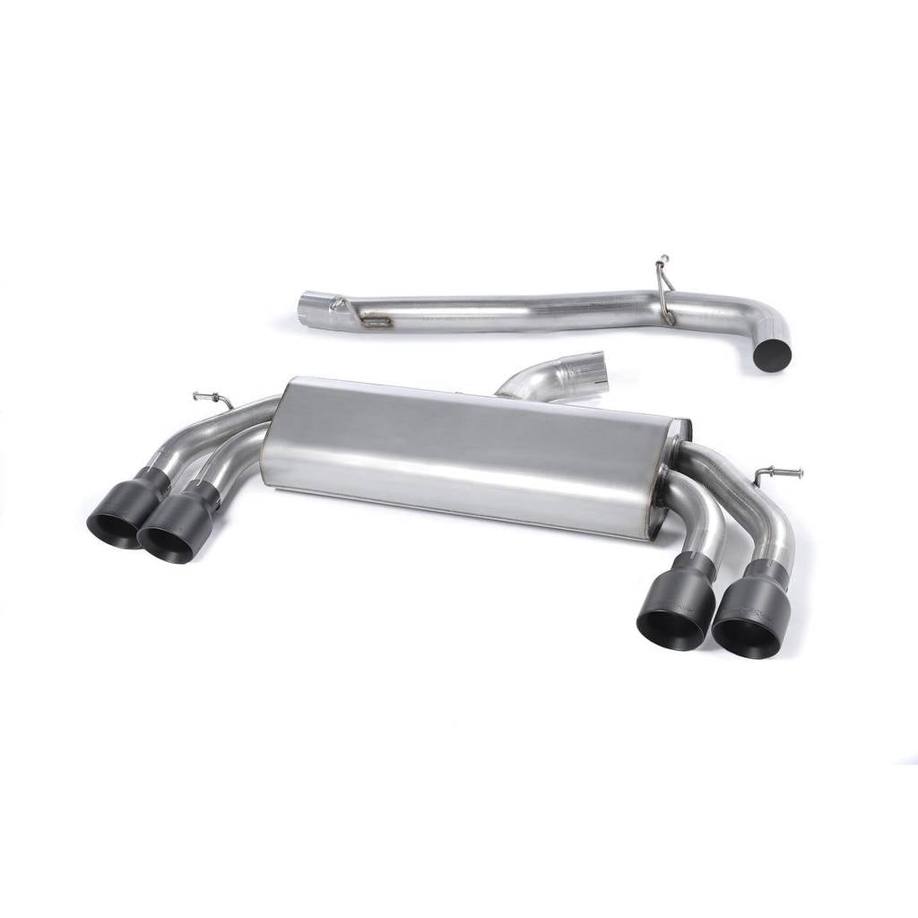 MILLTEK SSXAU522 Кат-бек Quad 100mm GT100 для AUDI S3 2.0 TFSI quattro 3-Door 8V Photo-0