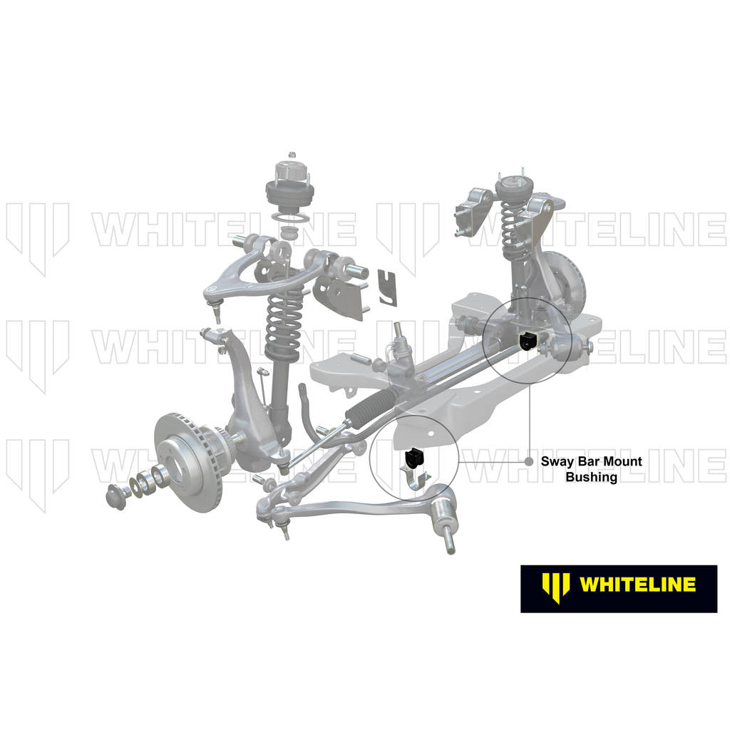 WHITELINE W23260 Комплект втулок кріплення переднього стабілізатора поперечної стійкості 32 мм для Ford Falcon/Fairlane FG, FGX/FPV Photo-1