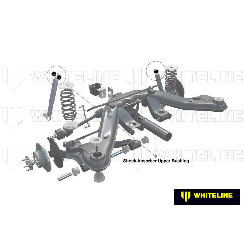 WHITELINE W44040 Комплект задньої опори стійки для BMW 3 Series, M3/Z3 Photo-1