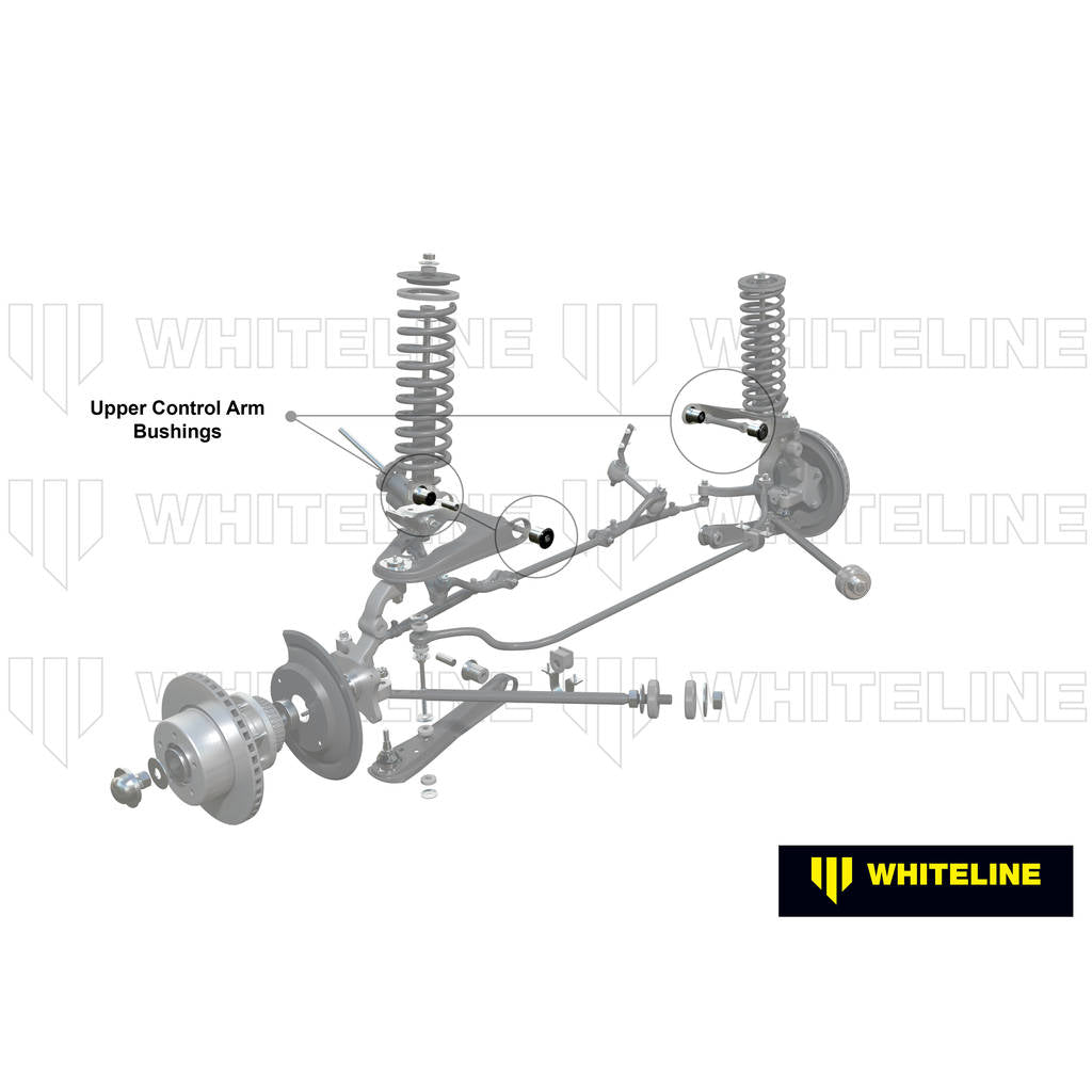 WHITELINE W51017 Комплект втулок переднього верхнього важеля підвіски для Ford Cortina TE, TF/Falcon/Fairlane XC-XF Photo-2
