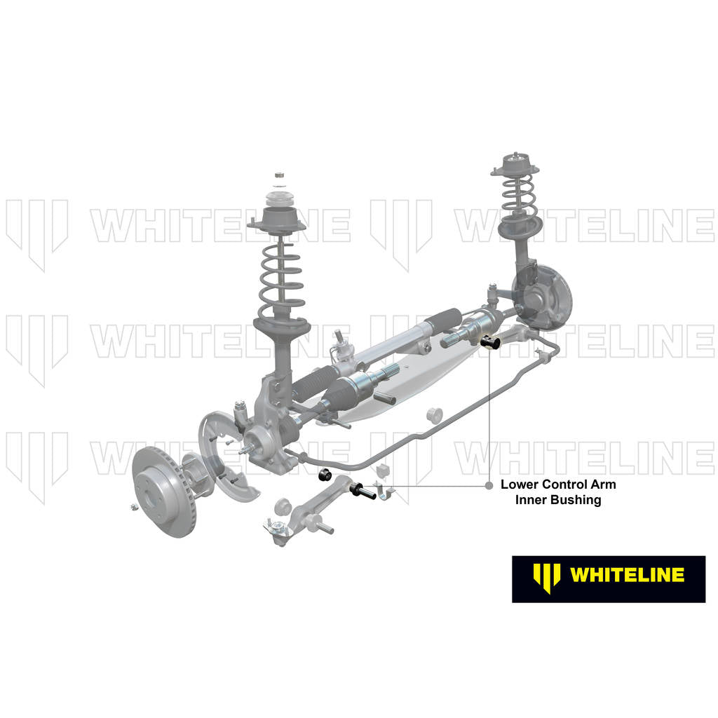 WHITELINE W51546 Комплект внутрішніх втулок переднього нижнього важеля підвіски для Mazda RX-2 Photo-1