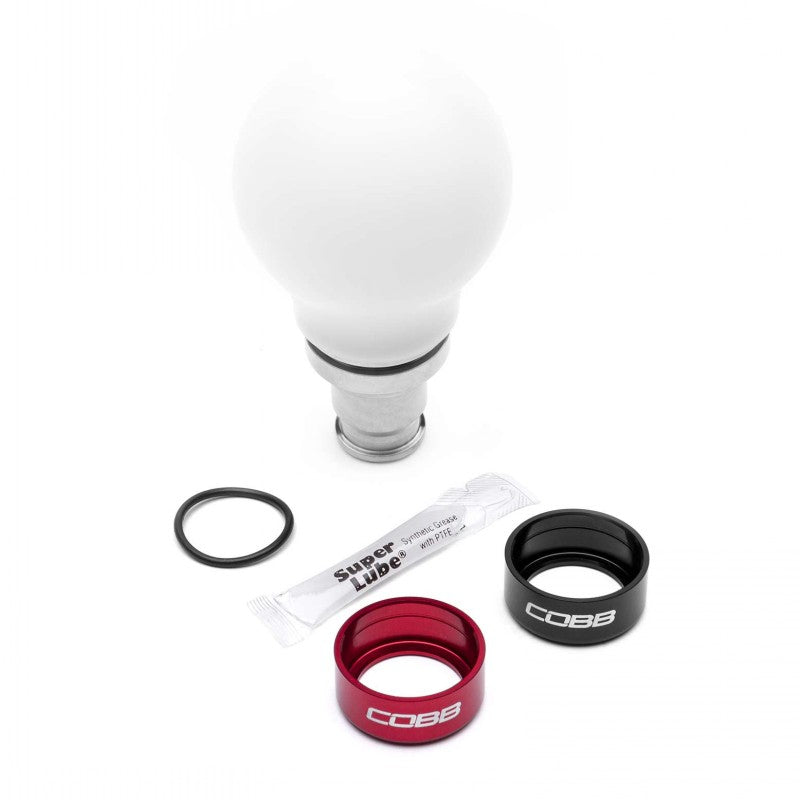 COBB 2H1360-W Ручка перемикання передач (біла) для HONDA Civic Type R (FK8) 2017-2021 Photo-0