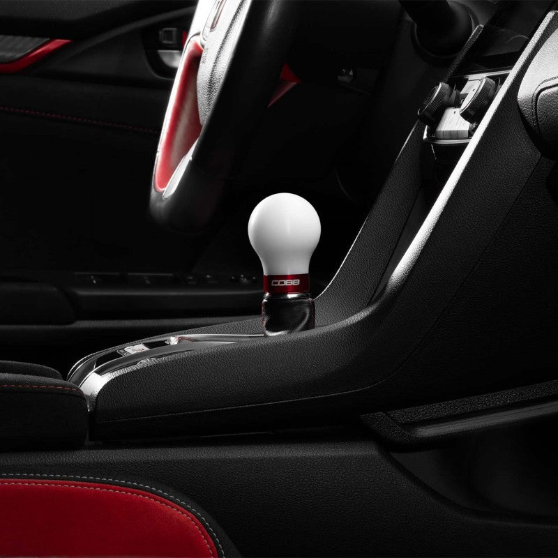COBB 2H1360-W Ручка перемикання передач (біла) для HONDA Civic Type R (FK8) 2017-2021 Photo-3