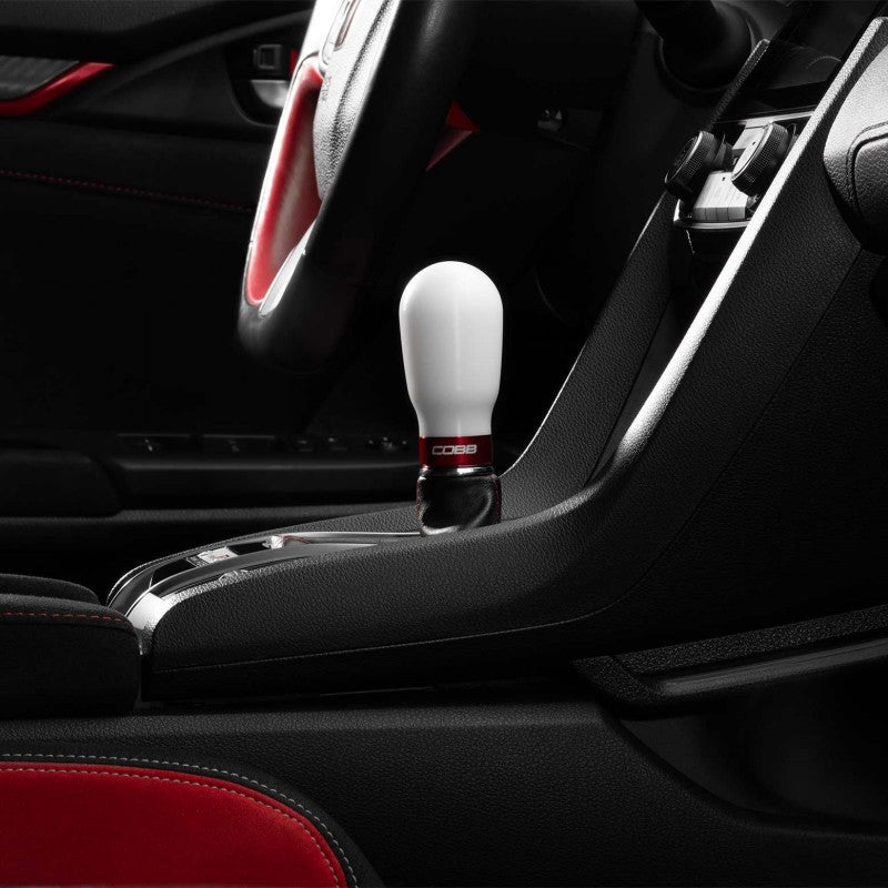 COBB 2H1370-W Ручка перемикання передач (біла) для HONDA Civic Type R (FK8) 2017-2021 Photo-3