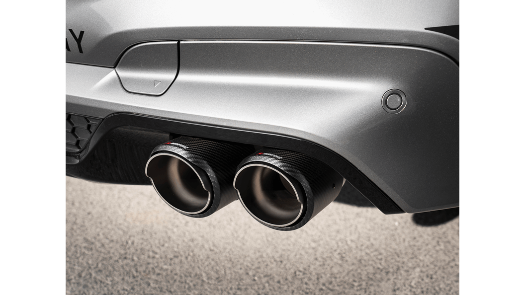 AKRAPOVIC TP-CT/60 Комплект насадок вихлопної труби (карбон) для BMW X4 M / X4 M Competition (F98) 2020-2024 Photo-1