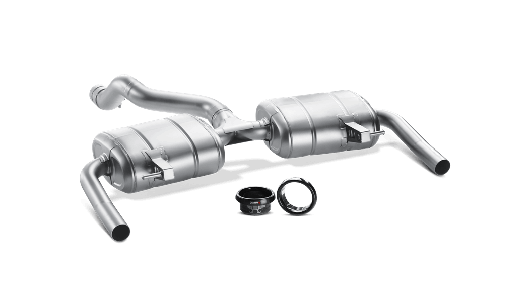AKRAPOVIC MTP-RECL3RSH Задня частина вихлопної системи Slip-On Line SS RENAULT Clio III RS 200 Photo-1