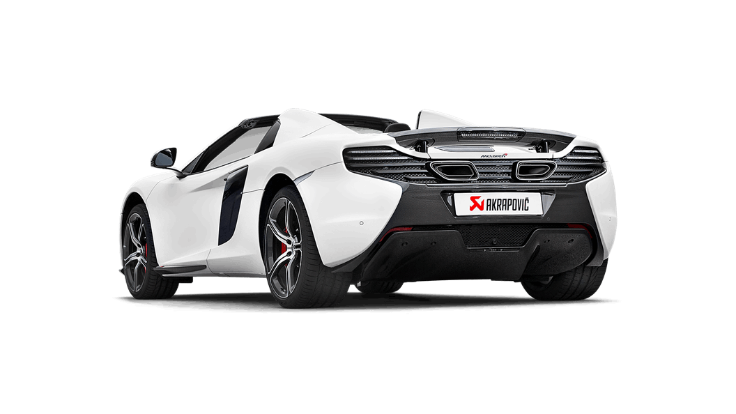 AKRAPOVIC S-MC/TI/2 Вихлопна система Slip-On Line (Titanium) MCLAREN 650S / 650S SPIDER 2014-2019 Photo-3