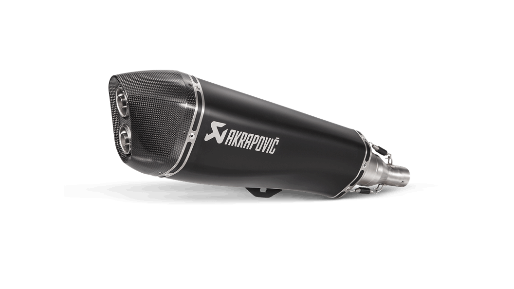 AKRAPOVIC S-PI5SO1-HRAASSBL Глушник Slip-On Line (SS) для Piaggio MP3 500/500 LT 2008-2019 Photo-0