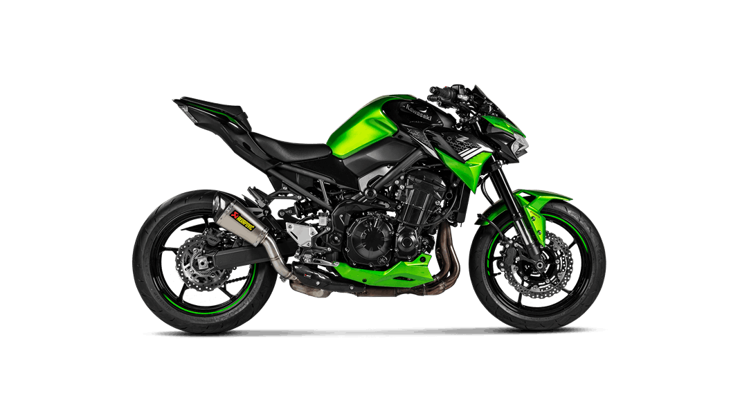 AKRAPOVIC S-K9SO7-ASZT Вихлопна система Slip-On Line (Titanium) Kawasaki Z900 2020 - 2021 Photo-1