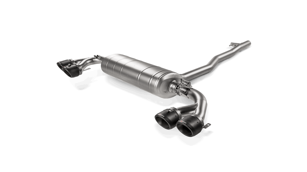 AKRAPOVIC S-ME/TI/10H Вихлопна система Slip-On Line (Titanium) для MERCEDES-AMG CLA35 (C118/X118) (Схвалено ECE) Photo-0