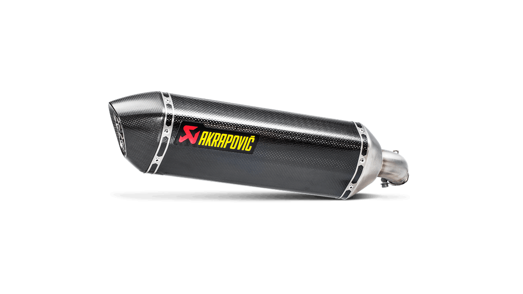 AKRAPOVIC S-S6SO9-HRC/1 Глушник Slip-On Line (Carbon) для Suzuki SV 650 2016-2019 рр. Photo-0