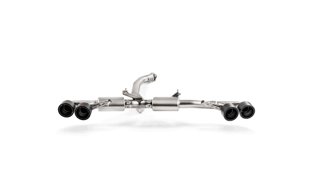 AKRAPOVIC M-NI/T/1H Вихлопна система SLIP-ON для NISSAN GT-R (R35) 2008-2024 Photo-0