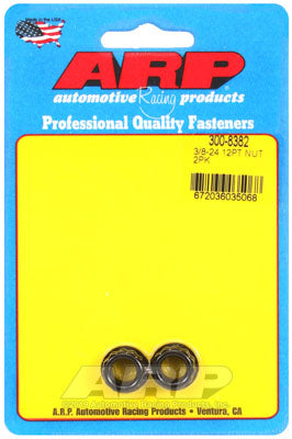 ARP 300-8382 Комплект гайок 3/8-24 1/2 головка. .645 фланець OD. 12pt Photo-0