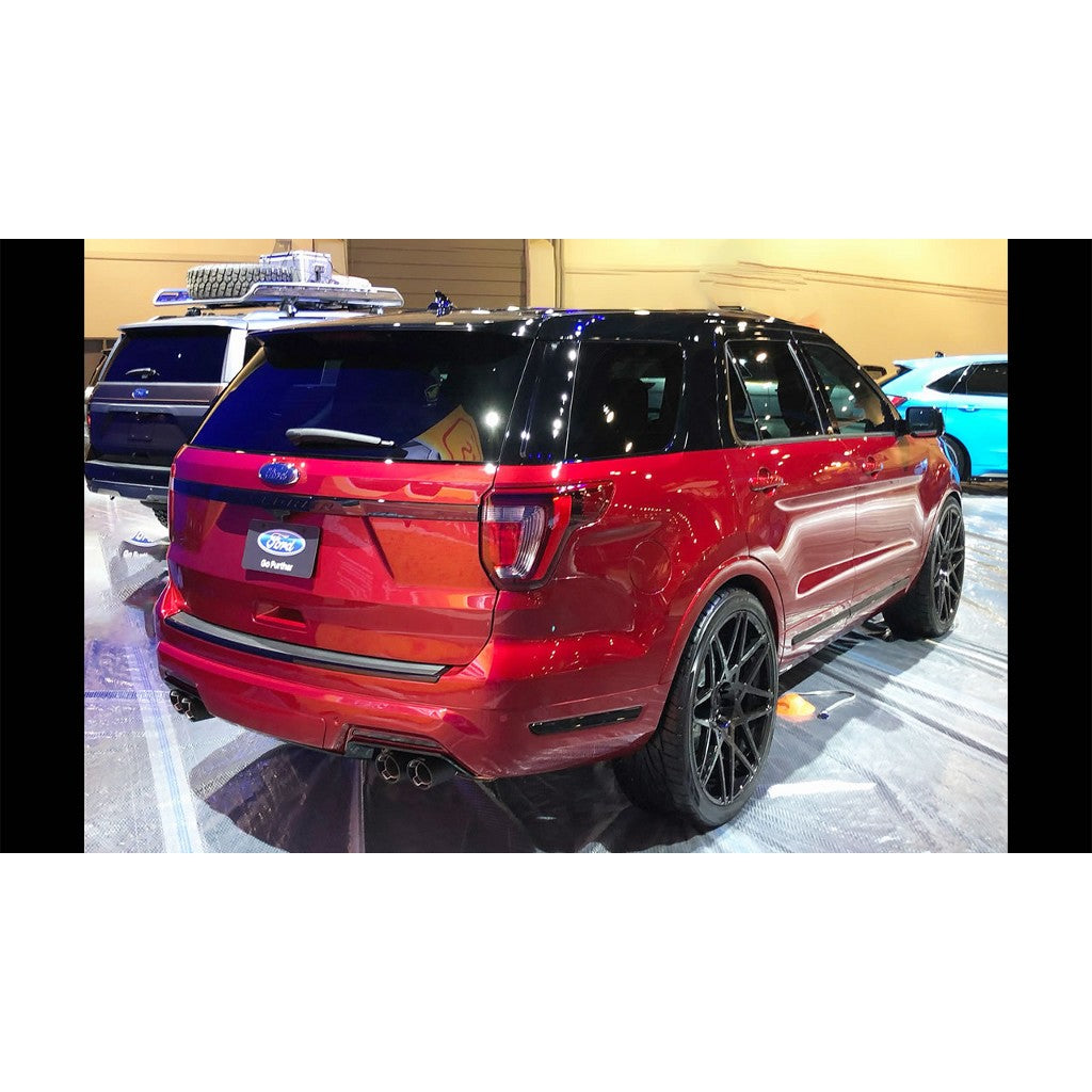 BORLA 140765CF Вихлопна система "S-TYPE" для FORD EXPLORER SPORT 6.62 "CARBON FIBER TIP Photo-1