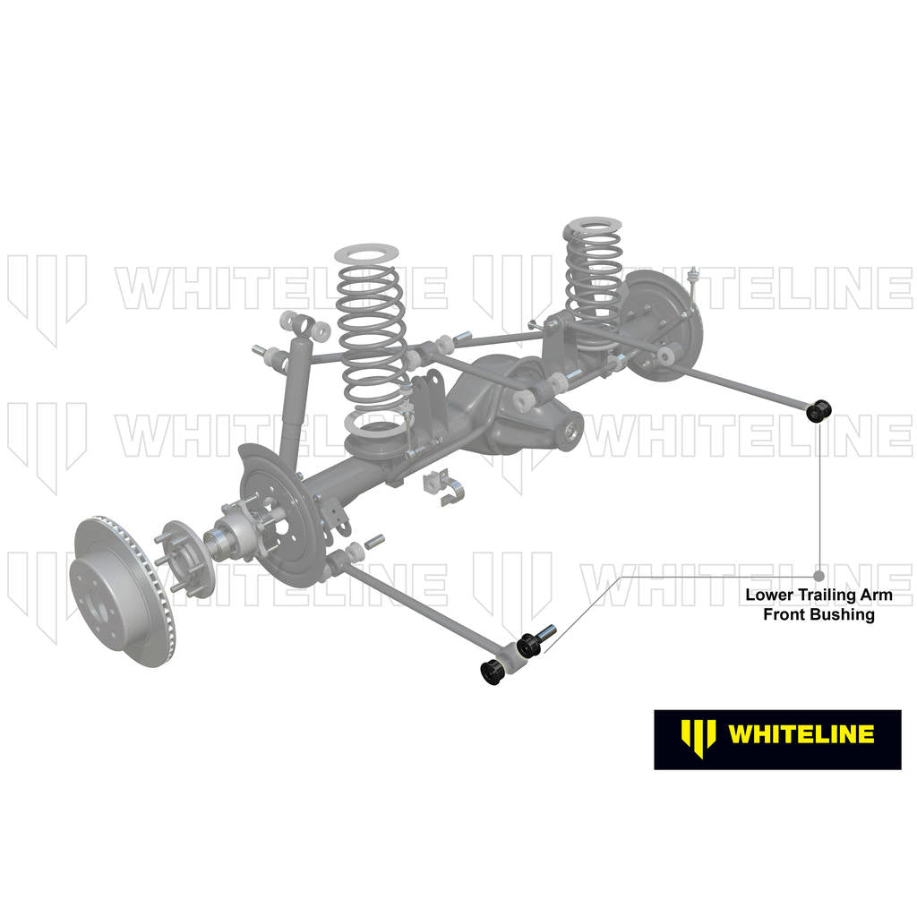 WHITELINE W61489 Комплект нижньої задньої втулки заднього поздовжнього важеля для Holden Gemini TX-TG Photo-1