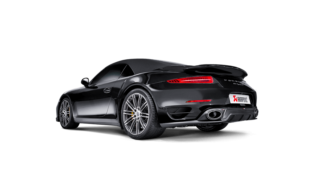 AKRAPOVIC S-PO991TSO-HT Вихлопна система SLIP-ON для PORSCHE 911 Turbo і Turbo S (титан) Photo-6