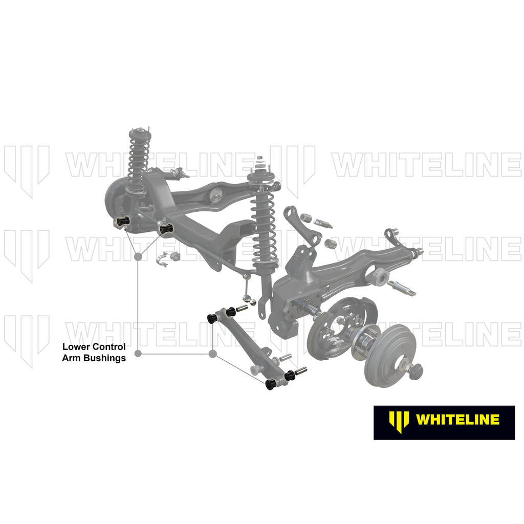 WHITELINE W62009 Нижня задня внутрішня/зовнішня втулка важеля підвіски Photo-1