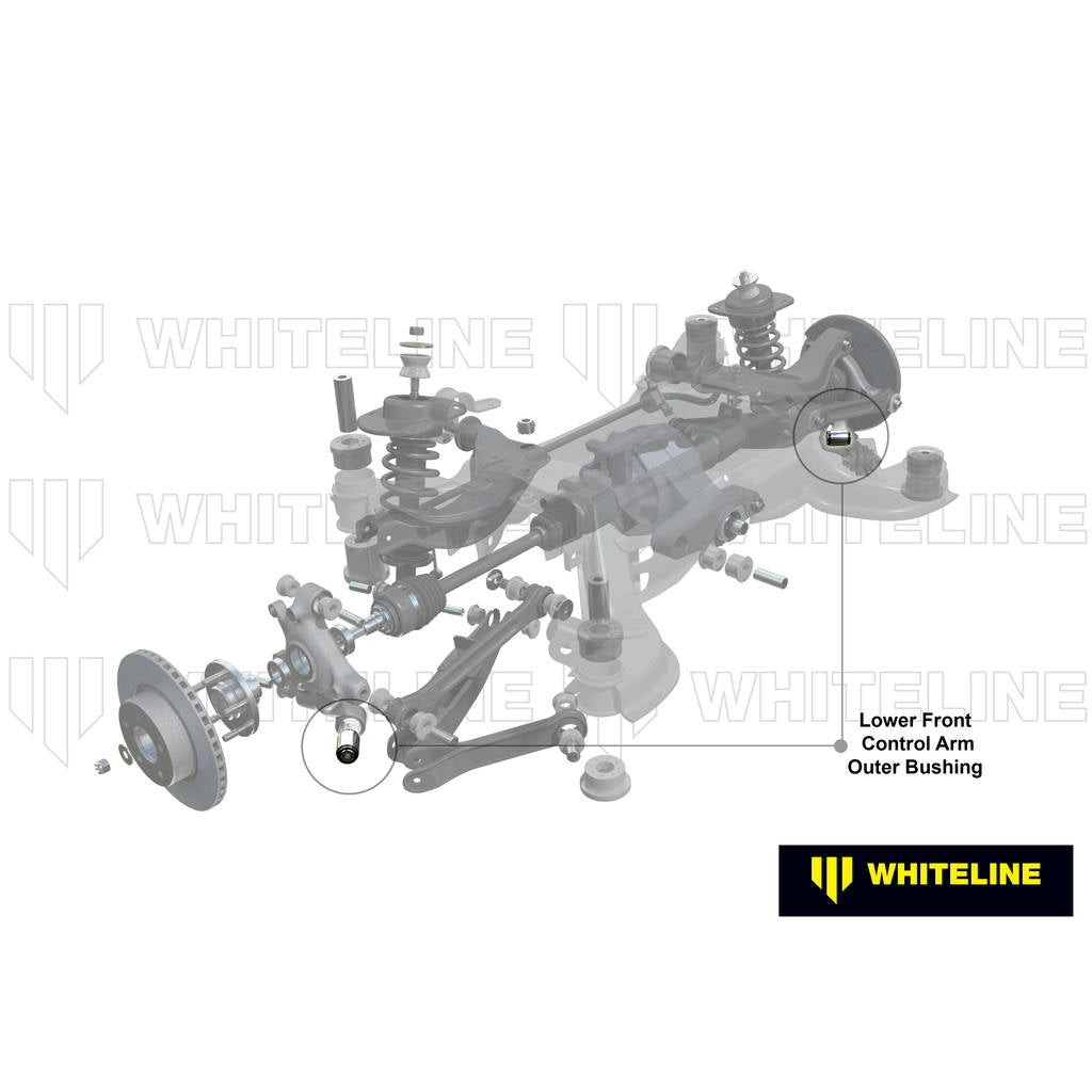WHITELINE W62998 Задня втулка поздовжнього важеля Photo-1