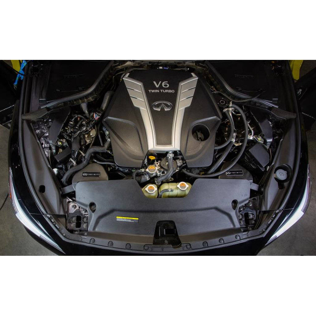 MISHIMOTO MMBCC-Q50-16PBE Масляний уловлювач з перегородками, бічний PCV для INFINITI Q50 3.0T 2016+ Photo-6