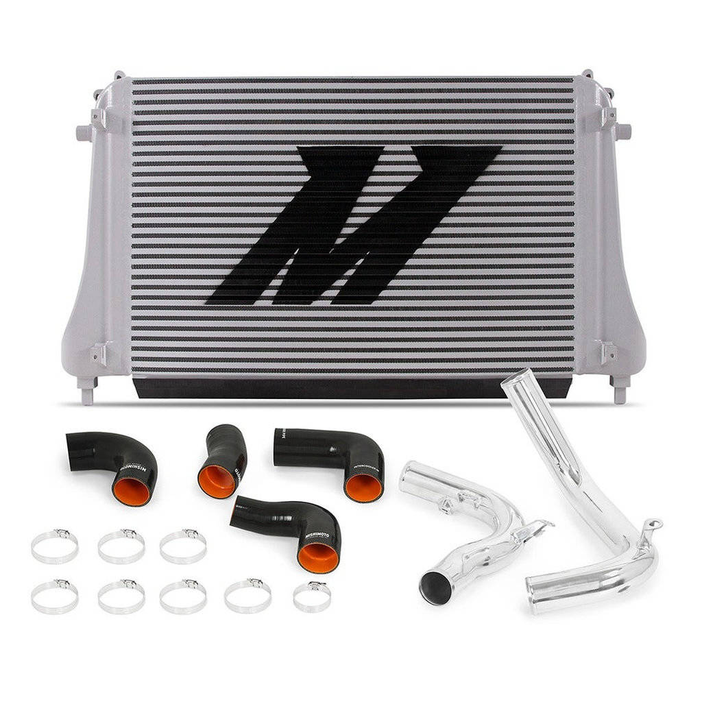 MISHIMOTO MMINT-MK7-15KP Комплект інтеркулера VW MK7 Golf TSI/GTI/R Performance, поліруваний, 2015+ Photo-0