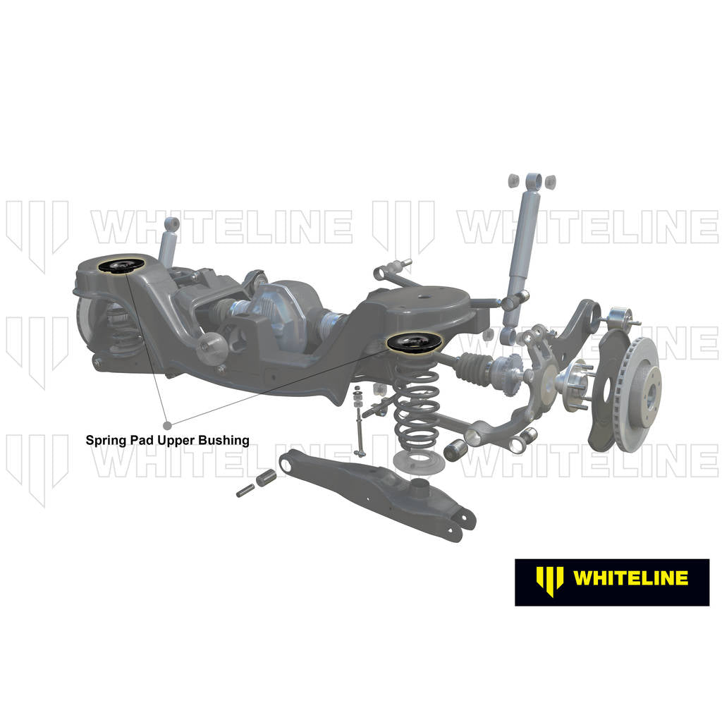 WHITELINE W72718 Комплект втулок подушки задньої пружини стандартної висоти для Ford Falcon/Fairlane BA-FGX, Territory SX, SY/FPV Photo-1