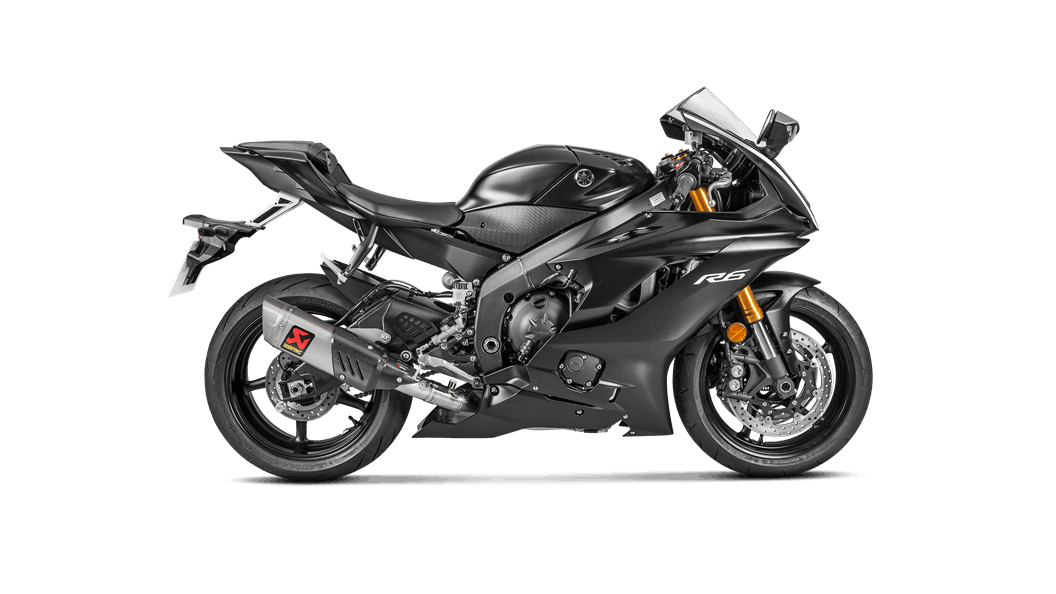 AKRAPOVIC S-Y6R9-APT Вихлопна система Racing Line (Titanium) YAMAHA YZF-R6 2008 - 2021 Photo-1