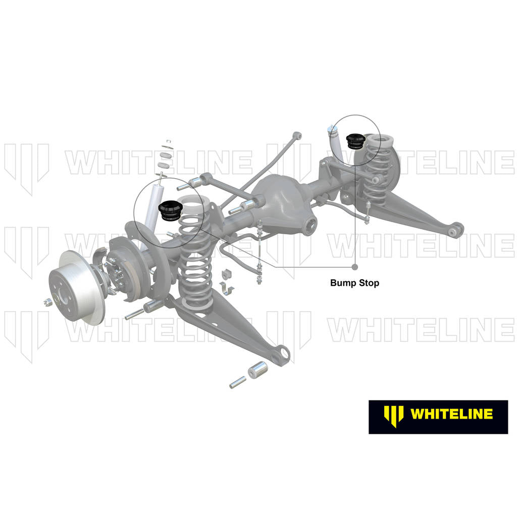 WHITELINE W92333 Комплект втулок заднього відбійника для Holden Commodore VN-VS/HSV Ute Photo-1