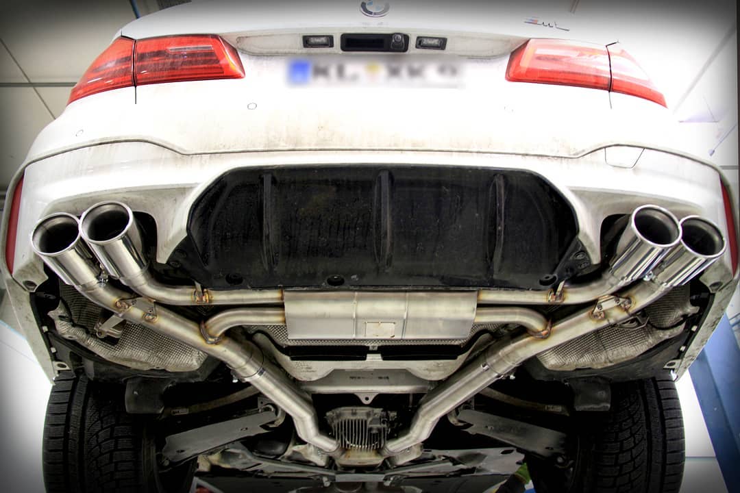 TUBI STYLE TSBLK094.025.A Насадка вихлопу для BMW F90 M5 (Black Ceramic Coated) Photo-0