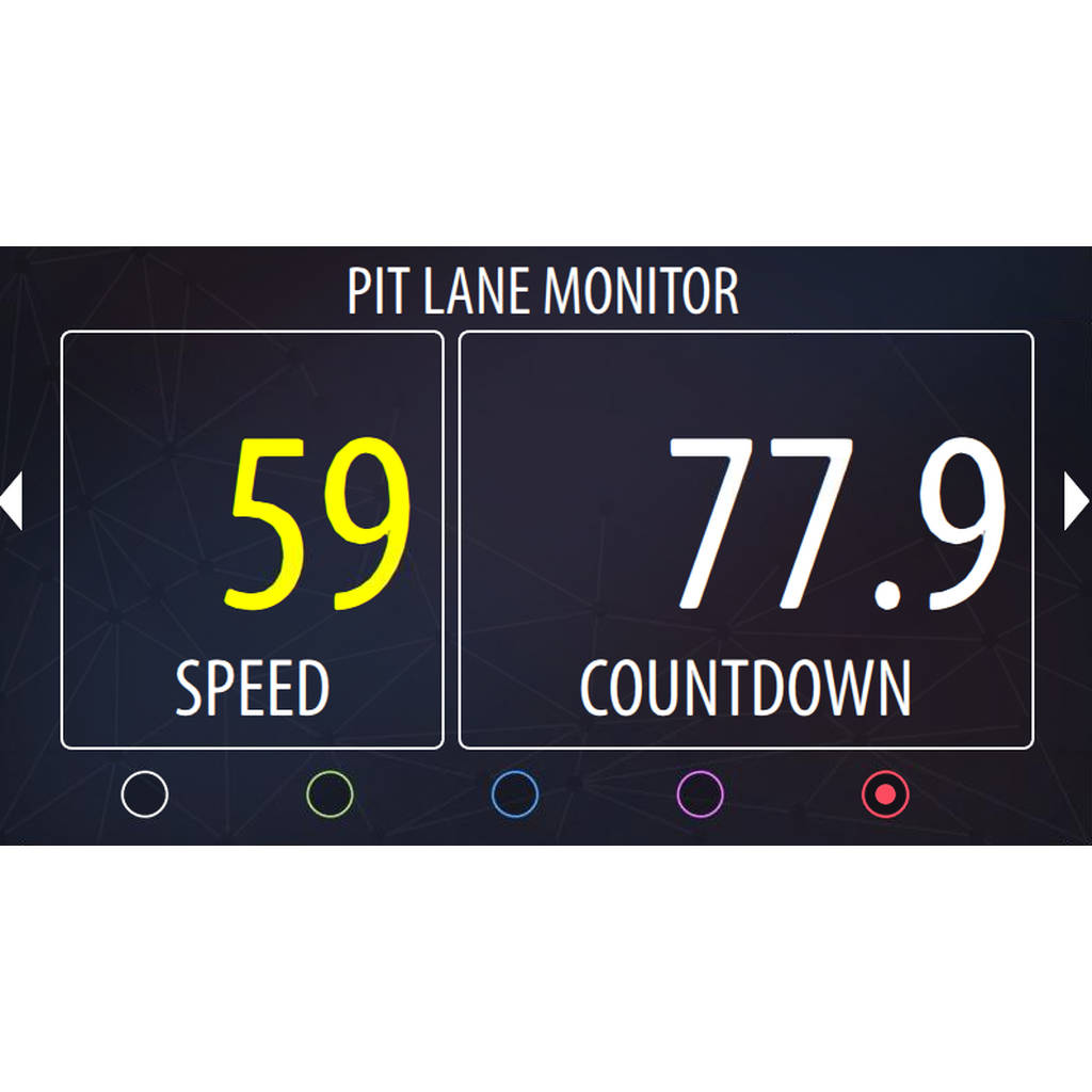 RN VISION P-LITE-MOD-PIT Режим RN LITE Pit Lane Monitor Mode Photo-0