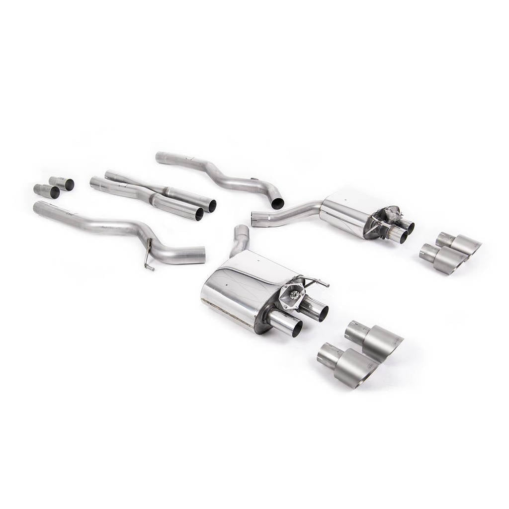 MILLTEK SSXFD284 Кат-бек Quad 100mm GT100 FORD Mustang 5.0 V8 GT Photo-0