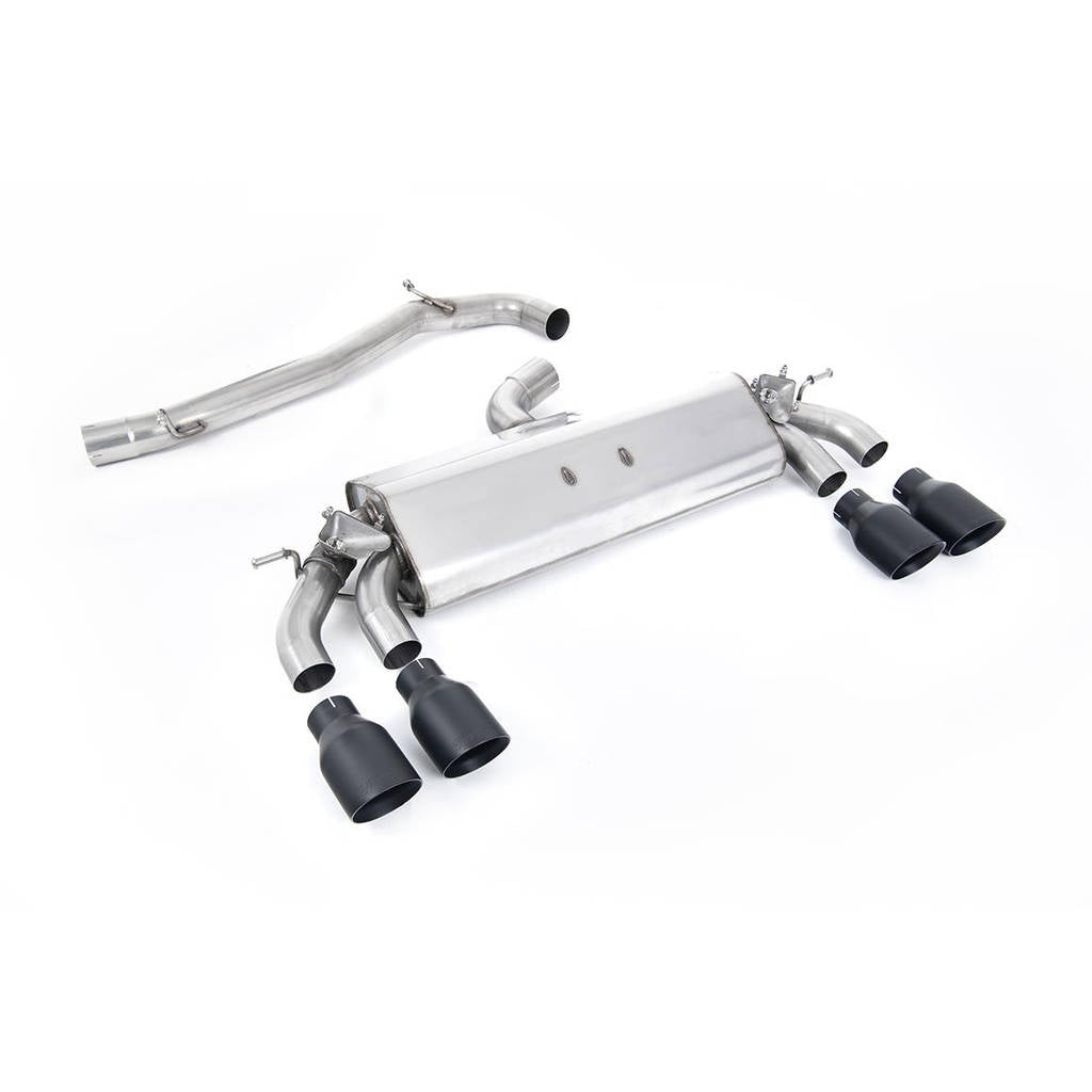 MILLTEK SSXVW506 Кат-Бек Quad 100mm GT100 VW Golf Mk7. 5 R 2.0 TSI 300PS Photo-0