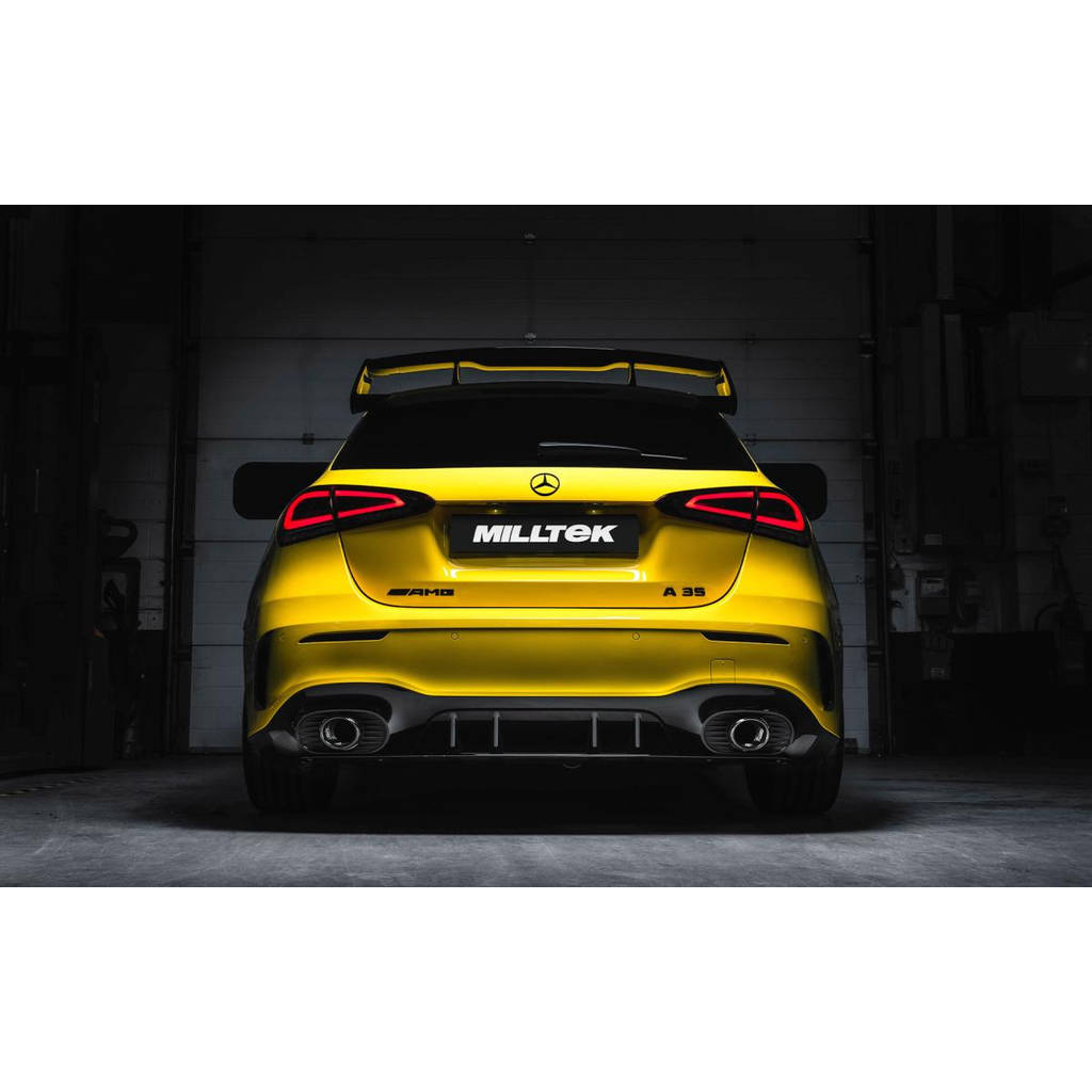 MILLTEK SSXMZ124 кат-бек MERCEDES-Benz A-Class A35 AMG 2.0 Turbo Photo-1
