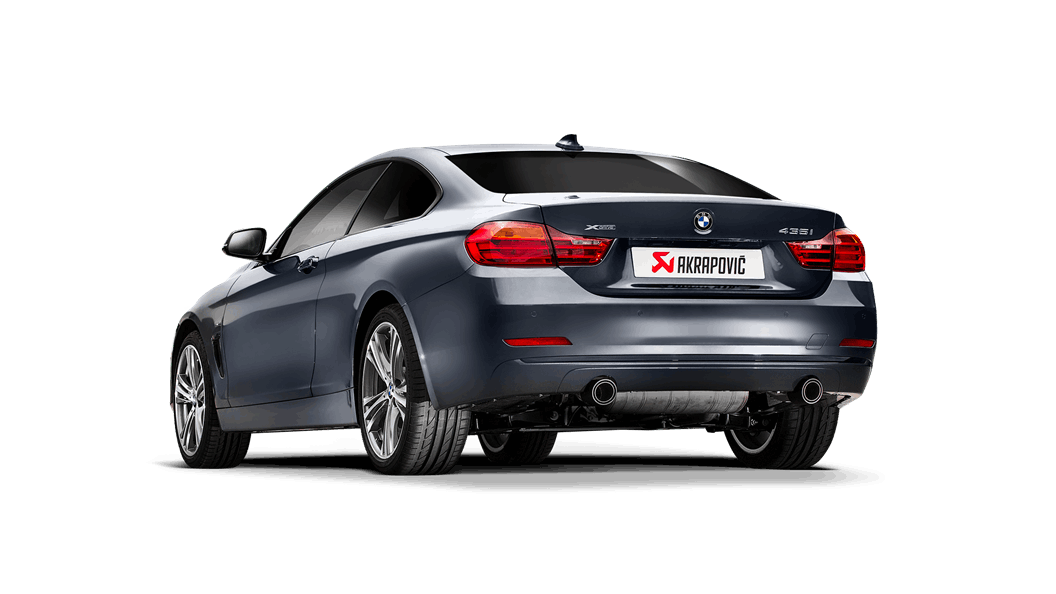 AKRAPOVIC MTP-BM/SS/1H Задня частина вихлопу Evolution для BMW F30 335i і F32 435i (з насадками) Photo-4