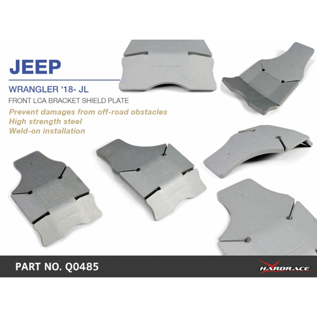 HARDRACE Q0485 Комплект захисту двигуна, передній JEEP WRANGLER '18- Photo-1