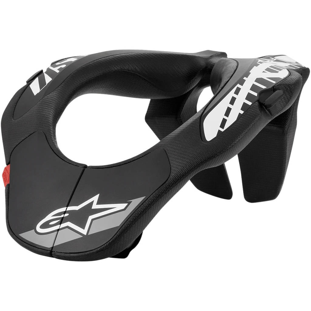 ALPINESTARS 6540118_12_OS Захист шиї дитяча YOUTH NECK SUPPORT, чорний/білий, Один розмір Photo-0