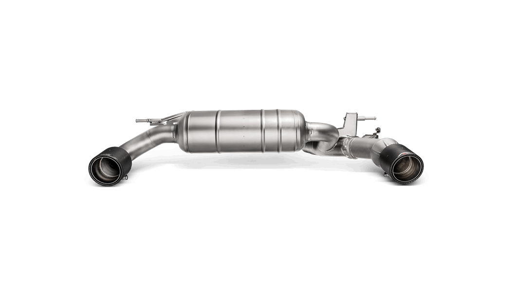 AKRAPOVIC S-BM/T/6H Задня частина вихлопної системи Slip-On line BMW 340 (F30, F31)/440 (F32, F33, F36) Photo-1