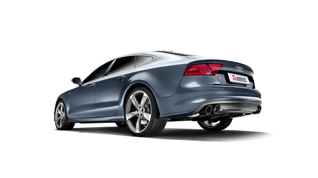 AKRAPOVIC S-AU/TI/6H Вихлопна система Evolution Line (Titanium) для AUDI S7 Sportback (C7) 2013-2017 Схвалення типу ECE Photo-2
