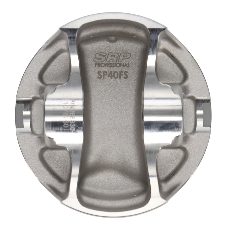 JE 367114S Поршень SRP Pro 2618 (4.130 in. Bore, 1.062 in. CH, -5.00 CC) для CHEVROLET Small Block Engine Photo-2