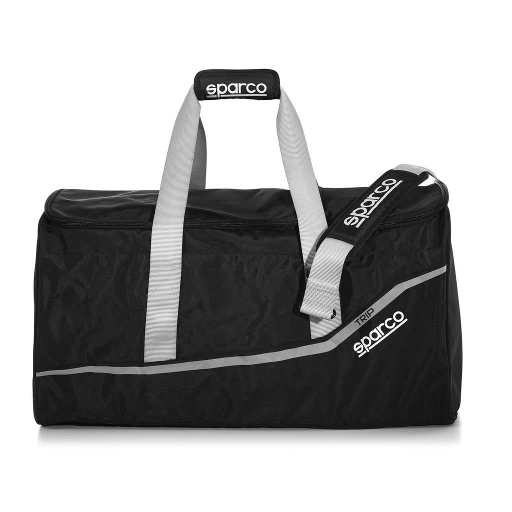 SPARCO 016439NRSI Сумка для екіпіровки TRIP, 2,1 кг, 35x66x38 см, чорний/сірий Photo-0