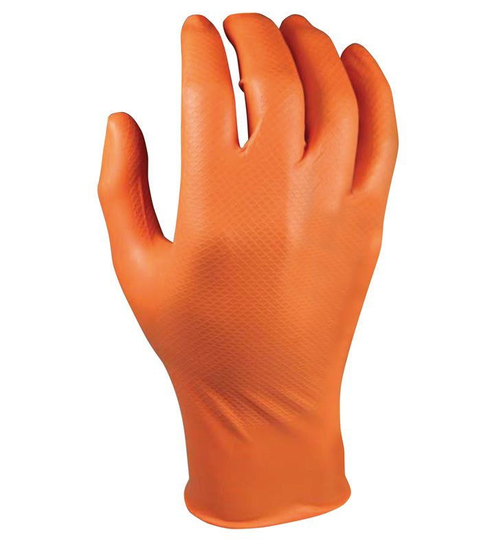 QSP QGR-O-XL Рукавички для механіка Grippaz, помаранчевий, розмір XL, 50 штук Photo-1 