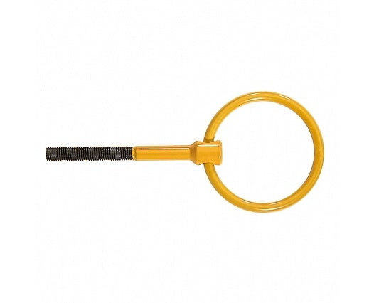 OMP EB0-0576 (EB/576) Буксировочний гак (FIA) TOW HOOK, жовтий, сталь, діам.80мм Photo-0