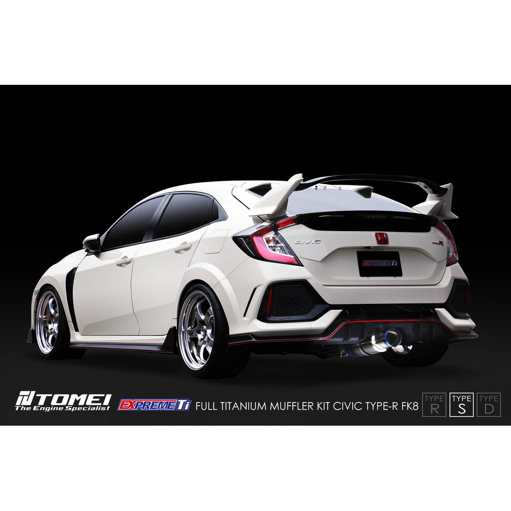TOMEI TB6090-HN06B Повний титановий вихлопний комплект Expreme Ti Type-S для HONDA Civic Type R (FK8) 2017–2021 Photo-3