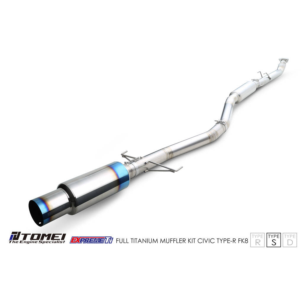 TOMEI TB6090-HN06B Повний титановий вихлопний комплект Expreme Ti Type-S для HONDA Civic Type R (FK8) 2017–2021 Photo-6