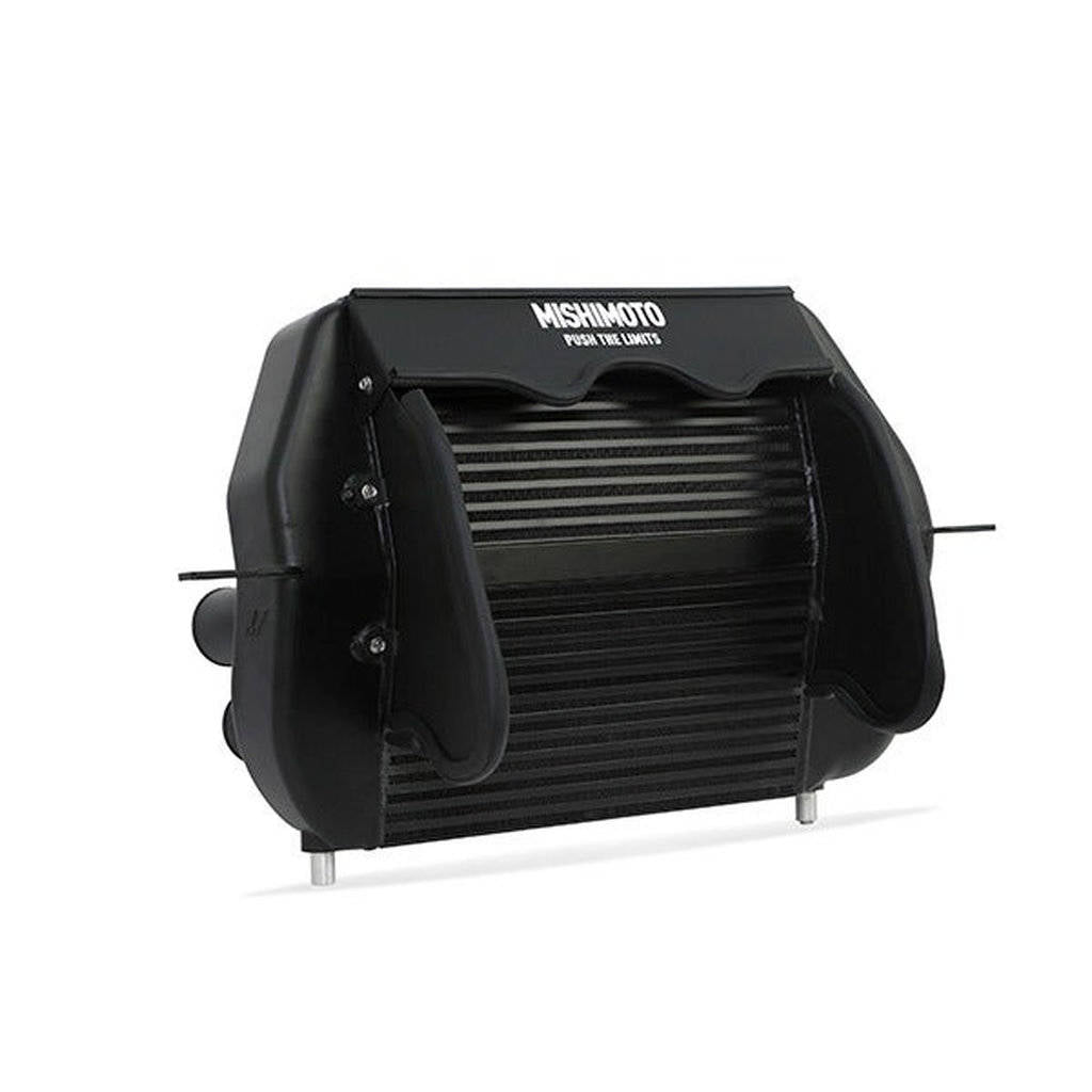 MISHIMOTO MMINT-F150-11KPBK Комплект інтеркулера FORD F-150 EcoBoost, 2011-14 Чорний інтеркулер з поліруваними трубками Photo-3