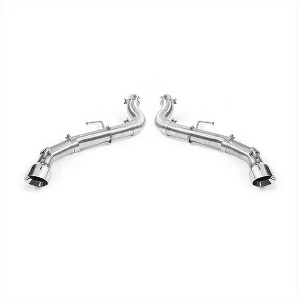 MISHIMOTO MMEXH-CAM8-16ADTRP Вихлопна система Axle-Back з подвійними насадками Race для CHEVROLET Camaro SS, 2016+ Поліровані насадки Photo-1