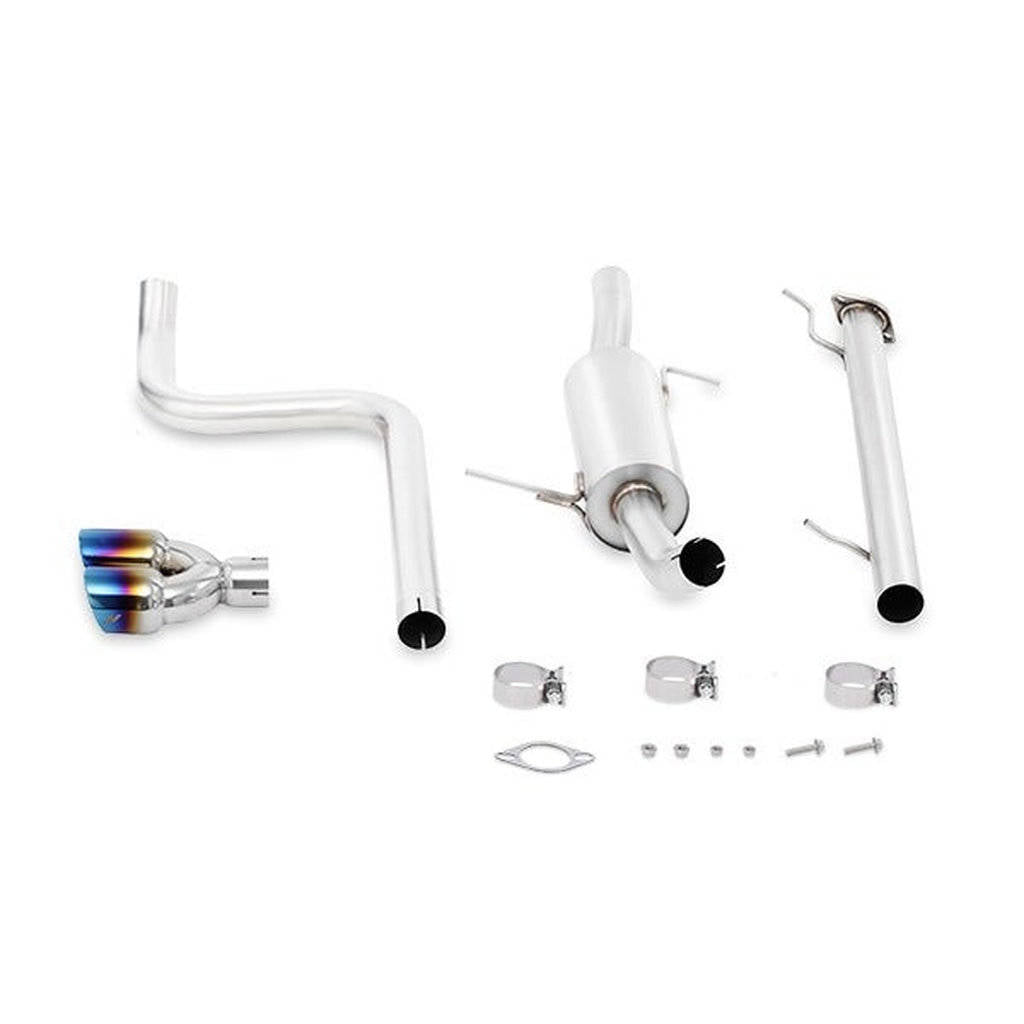 MISHIMOTO MMEXH-FIST-14BT Вихлопна система Cat-Back для FORD Fiesta ST, 2014+ з поліруваними насадками Photo-0