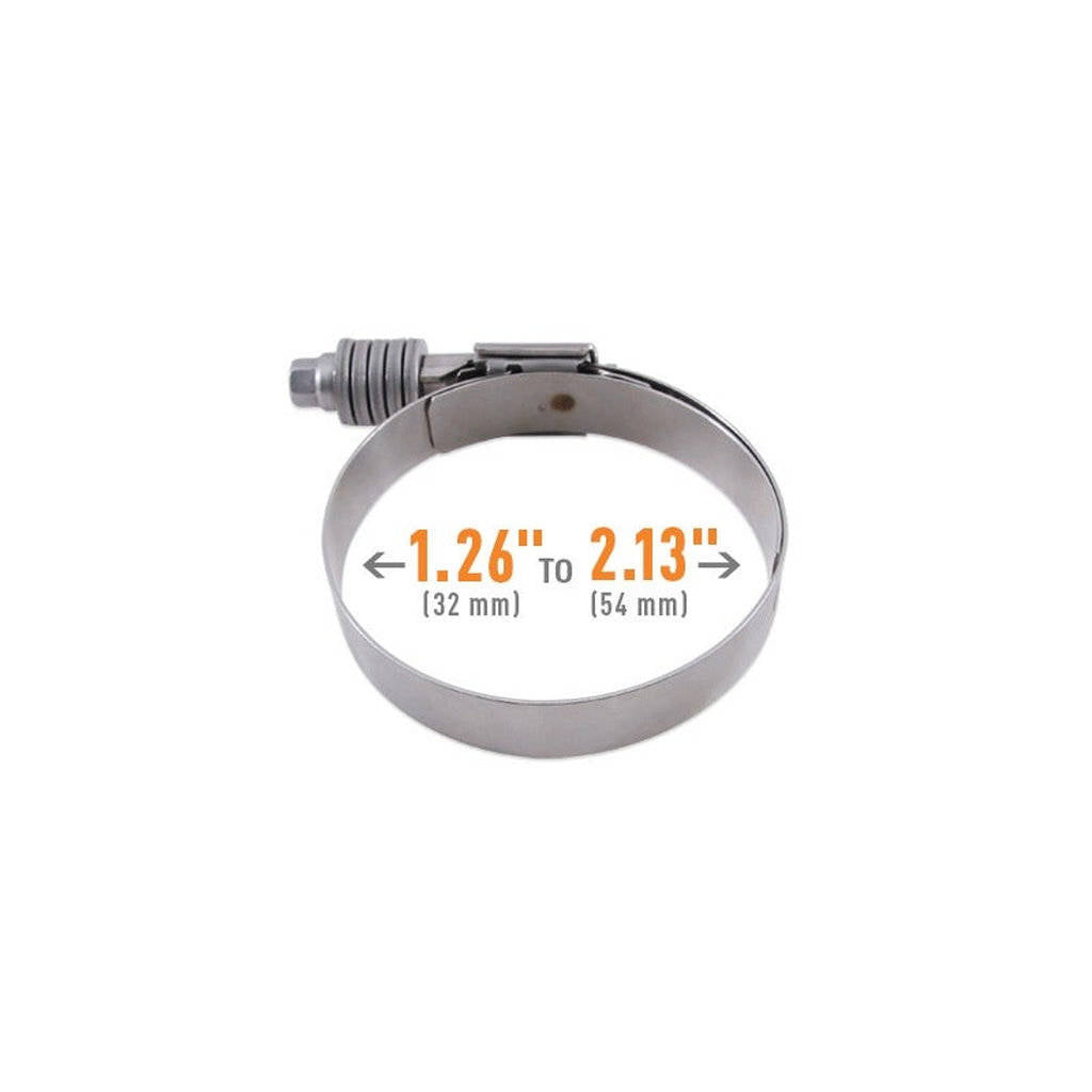 MISHIMOTO MMCLAMP-CTWG-54 Затискач черв'ячного колеса постійного натягу, 1,26 дюйма - 2,13 дюйма (32 мм - 54 мм) Photo-2
