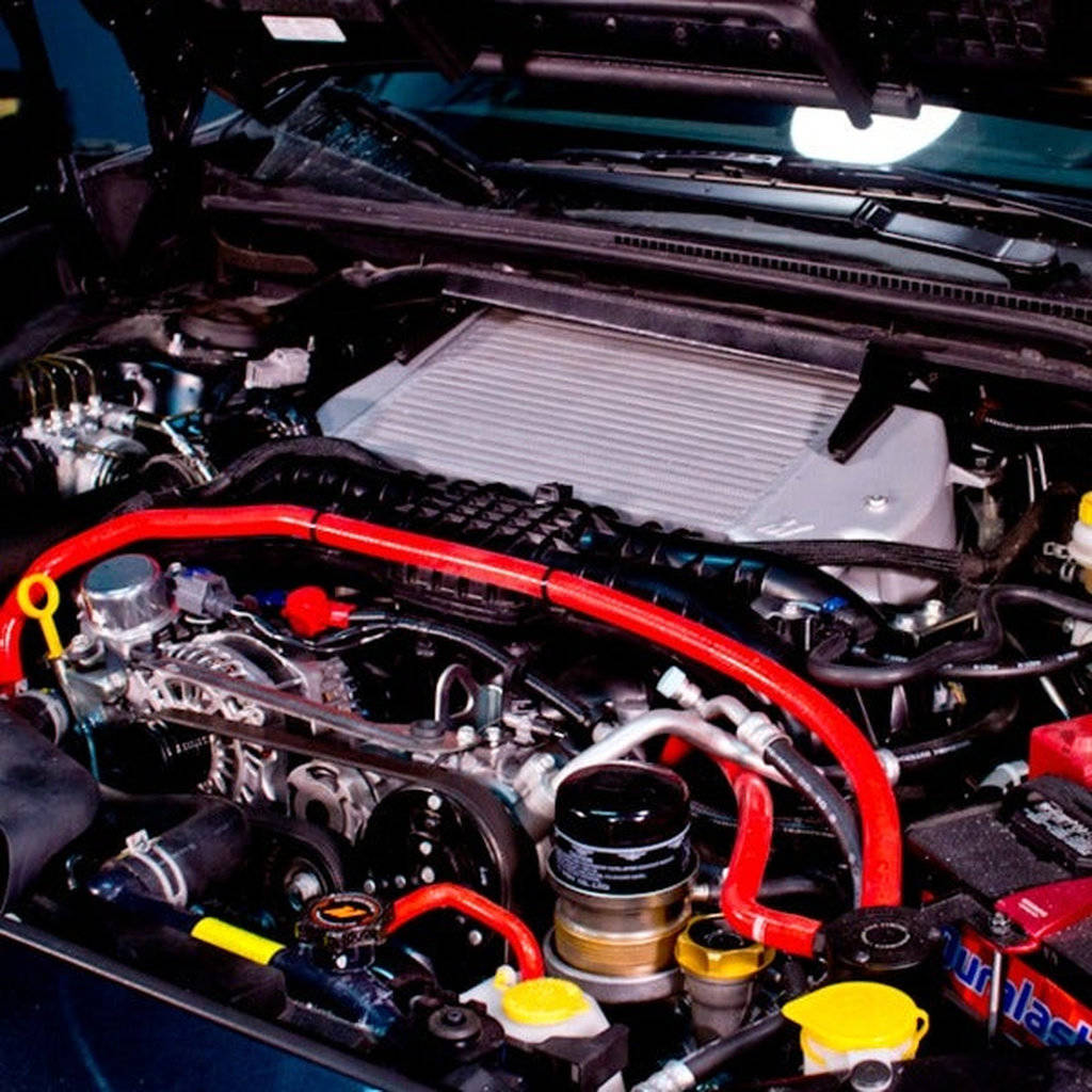 MISHIMOTO MMTMIC-WRX-15RBK Термостат високої температури FORD 6.0L Powerstroke, 2003-2007 Photo-1