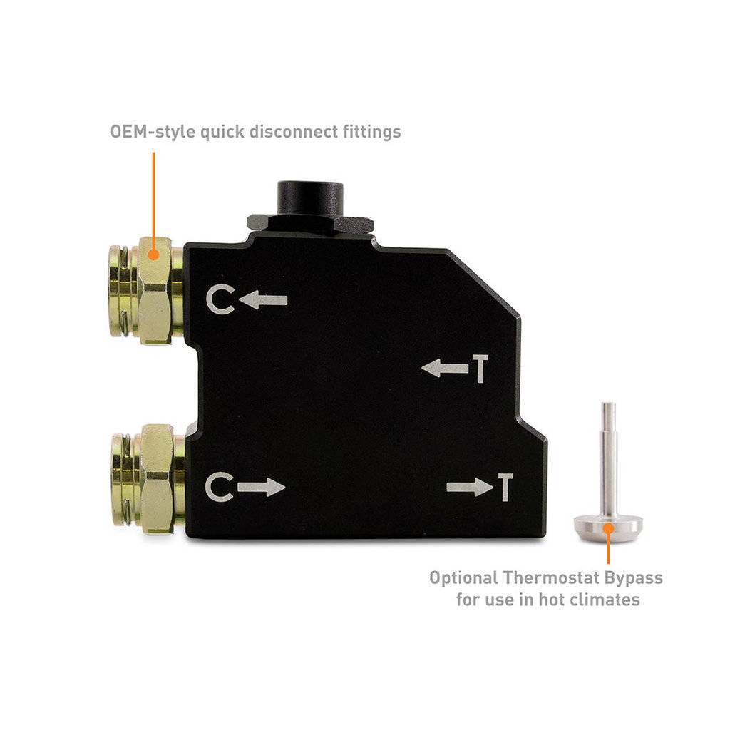 MISHIMOTO MMTC-RAM-TBV Комплект термоклапана обходу DODGE Ram 6.7L Cummins, 2013-2018 Photo-1