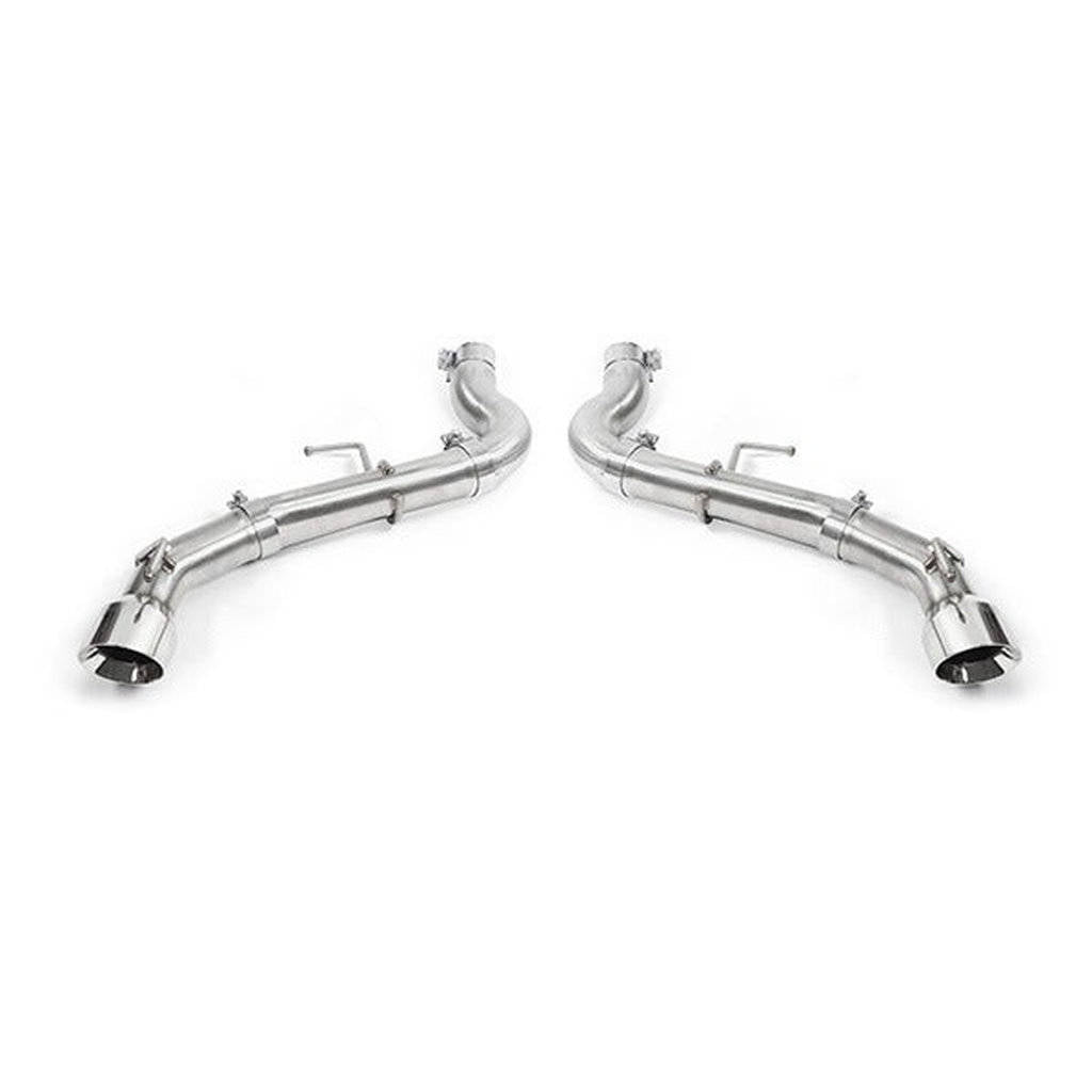 MISHIMOTO MMEXH-CAM4-16ADTRP Вихлопна система Axle-Back з подвійними насадками Race для CHEVROLETCamaro 2.0T/V6, 2016+ Поліровані насадки Photo-2